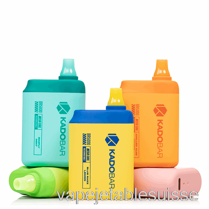 Vape Suisse Kado Bar Br5000 Jetable Clair